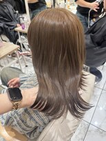 ゼスト フィーノ(ZEST fino)&nbsp;[あやか]ブリーチなしダブルカラー/ミルクティーベージュ