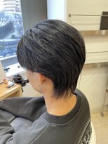 エムスリーヘアー イオンマリンピア店(MIII HAIR)&nbsp;センターパートウルフ　ツーブロウルフ　リバースウルフ