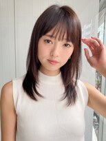 エトラ 渋谷店(etora) 小顔 美髪 レイヤーカット イメチェン ワイドバング"