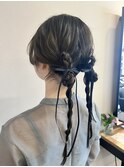 リボンarrange　hair set♪