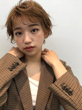 ニコ 相模大野店(nico.) くせ毛風/マッシュパーマ/ショートウルフ/相模大野