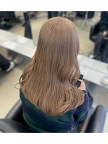 ペレ 栄店(PELE)&nbsp;ホワイトグレージュ/デジタルパーマ/チェリーブラウン/栄