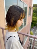 ビアージュ(Viage)&nbsp;#フェイスフレーミング #イエロー #インナー #ウルフミディ