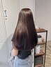 【色持ち質感UP】似合わせカット+艶ケアカラー+カラー特化型トリートメント