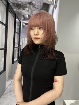 ヴァイス 新宿店(VAICE) ピンクベージュレイヤーデザイン