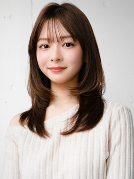 エインアンリー 明治神宮前(AIN.ANLY.) ◎韓国風デジタルパーマくびれカットコテ巻き風パーマ縮毛矯正