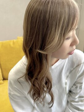 ユーノス(EUNOS.) ミルクティーベージュカラー+くるりんまつ毛パーマ