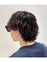 オーシャントーキョー 仙台(OCEAN TOKYO)&nbsp;ブラウンカラーサーフカールセンターパートツーブロック