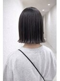 切りっぱなしボブ