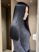 メゾンマイル 恵比寿(maison mile) ブルーブラック/髪質改善/縮毛矯正/レイヤーカット/暗髪/恵比寿