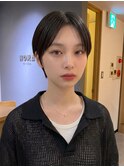 韓国ショートマッシュショートハンサムショートヘア大人ショート