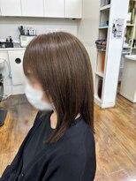 テラス 古河店&nbsp;大人女性の髪質改善カラー　白髪対応！
