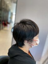 アース 南福島店(HAIR&MAKE EARTH) ボブからショートに