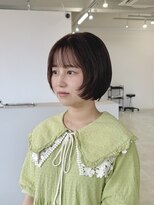 サロン 名和店(SALON)&nbsp;ミニボブ/フェイスレイヤー/ショートボブ/ナチュラルベージュ