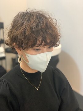 アメイロ(ame/iro) くしゅくしゅパーマショート
