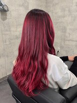 エヌ ヘアー(N-hair)&nbsp;ビビットレッドカラー