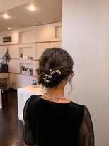 美容室 アミューズ(amuse)&nbsp;結婚式のお呼ばれヘアアレンジ