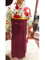 トランペットバイン 谷町6丁目(trumpetvine)&nbsp;袴着付け