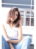 【☆M新宿店☆】透明感ハイライトウエーブ