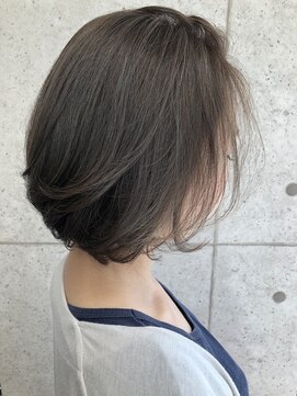 ア セカンド 清藤美容室第弐號(a sekand) [a sekand]中明度のヌーディーグレージュカラー