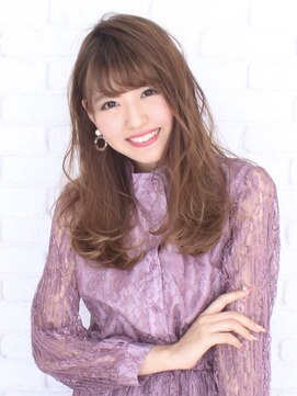 カグヤ ヘアーリンク 森小路店(華月 Hair L.I.N.C.) ゆるふわ×透明感
