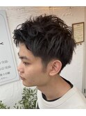 メンズ/初めてのパーマスタイル