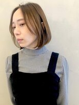 ダリー 発寒南店(Dali) ハイライトボブ/Aラインボブ/ベルボブ◆キャラメルベージュ