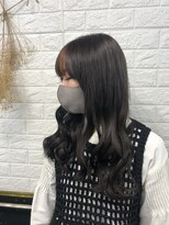 アンク クロス 吉祥寺店&nbsp;○ナチュラルグレージュ×オレンジインナーバング○