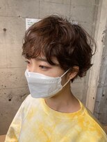 オッソ(OSSO)&nbsp;エアリーショート_くびれヘアビタミンカラー