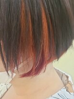 アローズ ステラプレイス店(HELLO'S) 派手インナー×コンパクトボブ