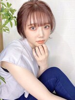 リタヘア(Re:ta Hair)&nbsp;オレンジブラウンのショートボブ【飯田淳平】Re:ta Hair