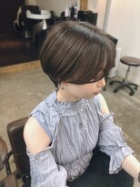 ファム 札幌大通(fam)&nbsp;20代30代大人可愛い小顔ボブ前下がりショートハイライト