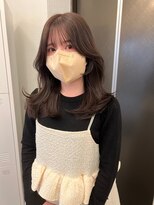 ボタン ハカタ(VOTAN hakata)&nbsp;【YU_KA】チョコレートカラー×レイヤーカット