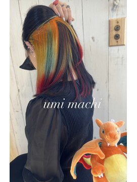 ウミマチ(umi machi) umi machi サンドイッチカラー（リザードン）　2023/5/9