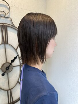 サンクチュアリー ウィズ コネクト(Sanctuary with connect) インナーカラー×ボブ