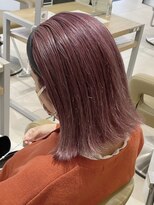 アース 高円寺店(HAIR & MAKE EARTH)&nbsp;淡いピンクパープル♪