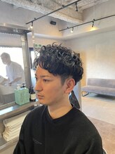 スタッグバーバー 東生駒店(STAG BARBER) ツーブロック×アップバンク