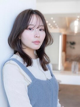 イオ 本厚木(io) 韓国レイヤーくびれ似合わせカットイメチェンシースルーバング