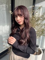 ヘアサロン ガリカ 表参道(hair salon Gallica)&nbsp;ブリーチなしダブルカラーラベンダーカラー