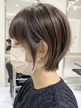 ヨロ 上野(YOLO) ハイライトカラーミルクティーベージュケアブリーチダブルカラー