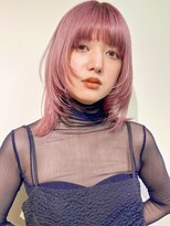 ディッセンバー 渋谷(December)&nbsp;ピンクベージュ/ピンクカラー/ハイトーンカラー