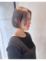 オーク 学芸大学(OAK)&nbsp;コントラストシルバーミニボブ