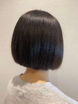 ニシオギ ヴォイス 西荻窪店(nishiogi voice) 大人かわいい前下がりショートボブ 髪質ケアトリートメント