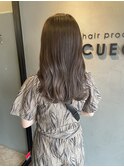 透明感カラー×グレージュ