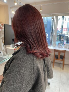 キャンバス バイ ネオリーブ 横浜西口(Canvas by neo.) ダブルカラー ピンクラベンダー 暖色系 sn