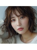 クラッチアートワークス(CLUTCH ART WORKS) 小顔ナチュラルボブ×大人ショートボブ×ウェーブ