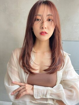 オーウェル 銀座(Owelle) 銀座　cheri 透明感ブラウン×顔周りレイヤー