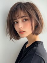 デビュー ヘアーメイク&nbsp;アンブレラカラー/こなれミディ/イメチェン/ウェーブパーマ