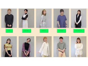 マテリア ヘアー デザイン(materia hair design)の写真/優しく話しやすい女性スタッフ多数！女性目線での可愛いやかっこいい、素敵を提案中。