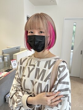 リンダ(Linda) ミルクティー×ピンク